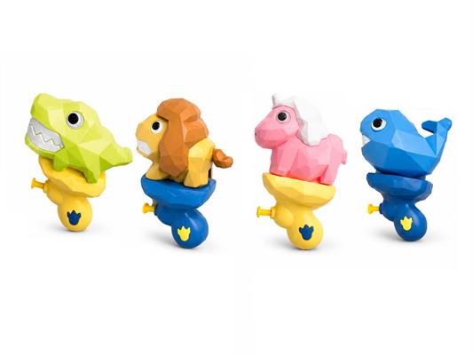 Animal Water Gun Pistola Spara Acqua Display