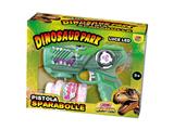 Bubble Gun Dinosaur Park con Luce LED