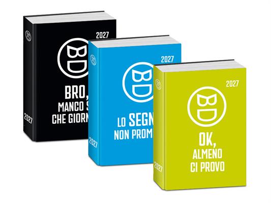 Diario Pocket Bastardidentro Datato 16 Mesi 11,5x15,9 cm – 6 Pezzi