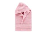 Accappatoio in Spugna con Cappuccio L - Rosa