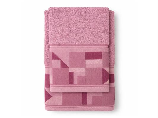 Set in Spugna Jacquard Gilma 2 pezzi - Lilla