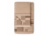 Set in Spugna Jacquard Gilma 2 pezzi - Tortora