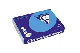Carta Trophee A4 Blu Reale 160 g/m² – Risma 250 Fogli Clairefontaine