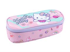 Astuccio Hello Kitty Pastel Rosa Zip Organizer – Confezione 6