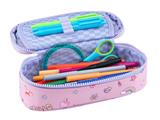 Astuccio Hello Kitty Pastel Rosa Zip Organizer – Confezione 6