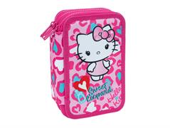 Astuccio 3 Zip Hello Kitty Pink Completo – Confezione 3 Pz