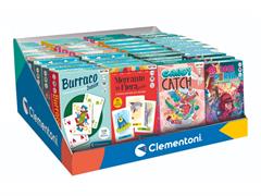 Giochi Pocket Clementoni - 36 pezzi Assortimento Giochi Da Tavolo in Formato Compatto