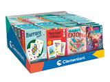 Giochi Pocket Clementoni - 36 pezzi Assortimento Giochi Da Tavolo in Formato Compatto