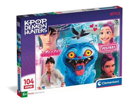 Puzzle K-Pop Demon Hunters Clementoni 104 pezzi - Modello 1