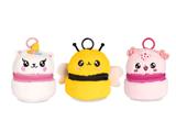 Pochette Mini Softy in Peluche Colourbook 8x7 cm – Confezione 18