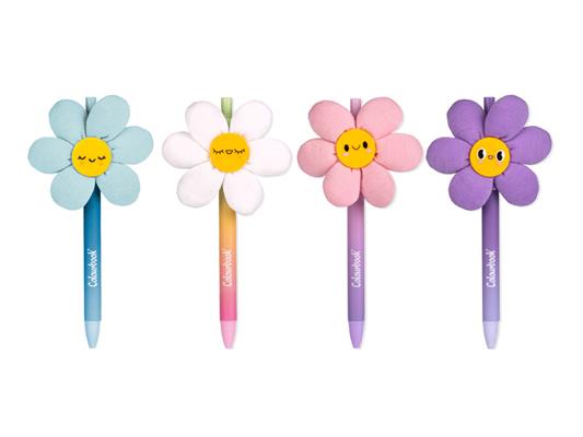Penna a Scatto Happy Daisy Bloom Colourbook - Espositore da 20 pezzi
