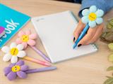Penna a Scatto Happy Daisy Bloom Colourbook - Espositore da 20 pezzi