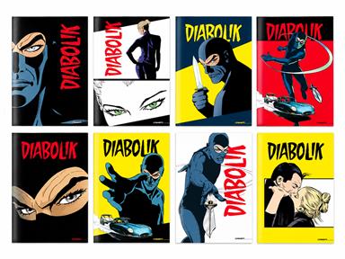 Quaderno A4 Blasetti Diabolik 100 g - Rigatura 5mm