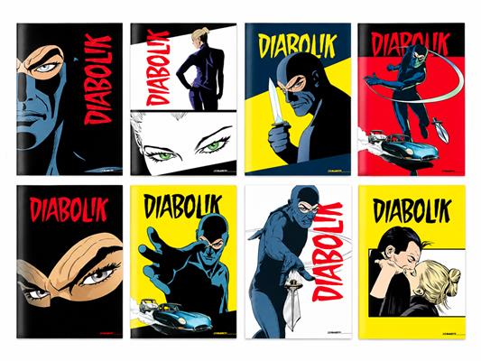 Quaderno A4 Blasetti Diabolik 100 g - Rigatura 1R