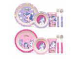 Set Pappa Unicorno 5 Pezzi in Melamina – Confezione da 12 Pezzi