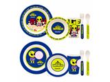 Set Pappa Alieno 5 Pezzi in Melamina – Confezione da 6 Pezzi
