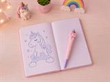 Penna Squishy Unicorno Colourbook Inchiostro Blu - 12 pezzi