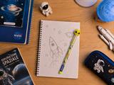 Portamina Impilabile Alien Colourbook 0,7 mm con Topper – 12 Pezzi