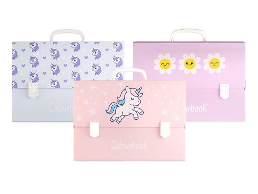 Polionda Unicorno Colourbook Dorso 8 cm con Manico – 6 Pezzi