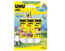 Colla Stick UHU SpongeBob 21g – Confezione 12 TB Scuola