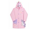 Mantellina Antipioggia Unicorno con Cappuccio Bambini – 12 Pezzi
