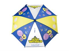 Ombrello Alieno Bambino Automatico 85 cm – Confezione da 6 Pezzi