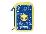 Astuccio 3 Zip Alieno Colourbook Con Accessori – 3 pezzi