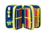 Astuccio 3 Zip Alieno Colourbook Con Accessori – 3 pezzi