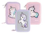 Astuccio 3 Zip Unicorno Colourbook con Accessori – 6 Pezzi 