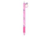 Penna Sfera Cancellabile Unicorno Blu con Topper – Confezione 12 Pz