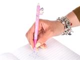 Penna Sfera Cancellabile Unicorno Blu con Topper – Confezione 12 Pz