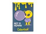 Quaderno A4 Alieno Colourbook 10F 100g Copertina Lucida 12 Pezzi