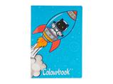 Quaderno A4 Alieno Colourbook 5mm 100g Copertina Lucida 12 Pezzi