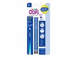 Refill 3 Ricariche Carioca Oops Easy 0,7 mm Blu - 24 pezzi