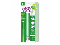 Refill 3 Ricariche Carioca Oops Easy 0,7 mm Verde - 24 pezzi