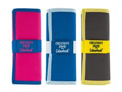 Rotolo 36 Pastelli Colourbook Bicolor con Chiusura in Silicone