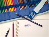 Rotolo 36 Pastelli Colourbook Bicolor con Chiusura in Silicone