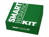 Kit Smart Working con Cancelleria Assortita 12 Pezzi per Ufficio