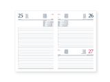 Agenda Giornaliera 2027 11x16,5 cm - 6 pezzi