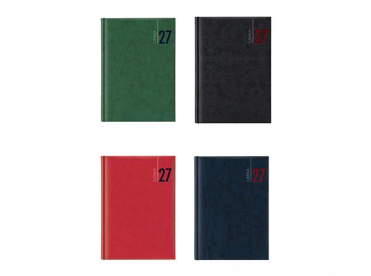 Agenda Giornaliera 2027 14,3x20,5 cm Sabato e Domenica Separati - 8 pezzi