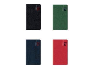 Agenda Settimanale Tascabile 2027 8x14 cm - 12 pezzi