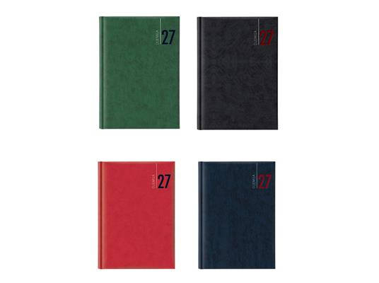 Agenda Bi-Giornaliera Tascabile 2027 7x10 cm - 12 pezzi