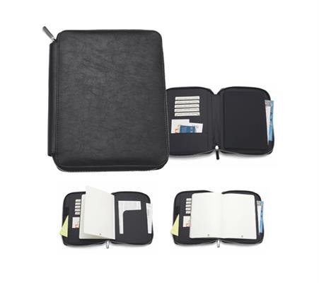 VLADY Block Notes Tavecchi A5 con Custodia Zip – Confezione 5 Pz
