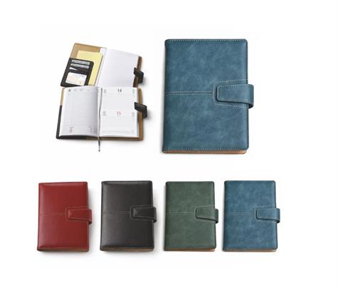 Agenda Giornaliera Similpelle 17x23 cm 320 Pagine – 4 Pz