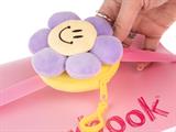 Elastico Daisy Pocket Colourbook con Tasca e Moschettone - 12 pezzi