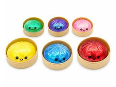 Squishi Glitter Antistress Assortiti – Expo 12 Pezzi da Collezione