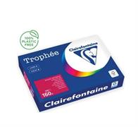 Carta Trophee A4 Rosso Ribes 160 g/m² – Risma 250 Fogli Clairefontaine