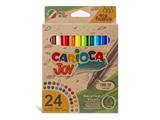 Pennarelli Carioca Joy Eco Family Punta Fine 2,8 mm – Conf. 12 Ast.
