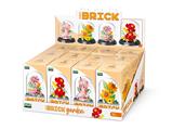 Costruzioni Mini Brick Flower con Teca – Expo 12 Pezzi Assortiti Lebez