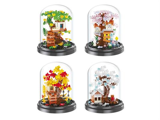Costruzioni Mini Brick Tree House - 12 pezzi